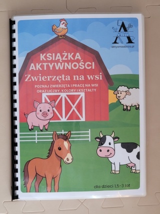 Książka aktywności Zwierzęta na wsi (wersja LIGHT)